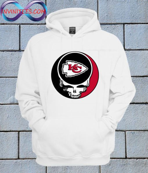 NFL Kansas City Chiefs Grateful Dead Rock Band Hoodie