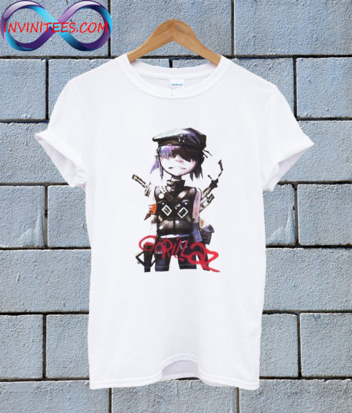 Noodle Gorillaz T Shirt