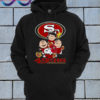 Peanut characters San Francisco 49ers Hoodie