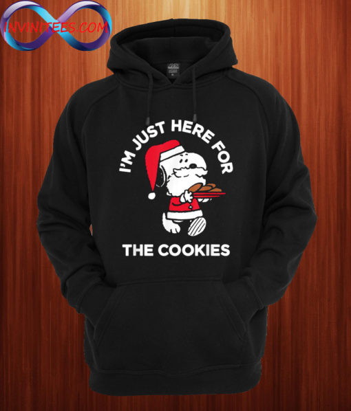 Peanuts Snoopy Santa Cookie Hoodie