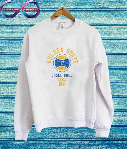 Retro Golden State Basketball Sweatshirt