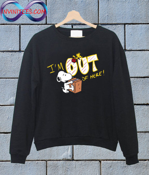 Snoopy is Done Sweatshirt