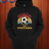 Soccer Is My Favorite Season Vintage Hoodie