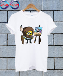 Sponge-Bob Ross T Shirt