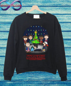 Stranger Things Peanuts Christmas Sweatshirt