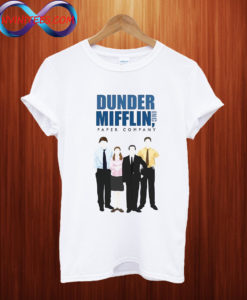 The Office Cartoon Dunder Mifflin T Shirt