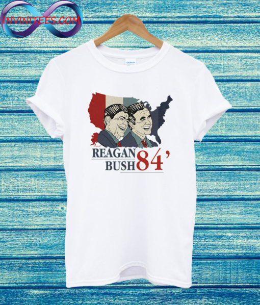 TooLoud REAGAN BUSH 84 T Shirt