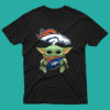 Baby Yoda Hug Denver Broncos T Shirt