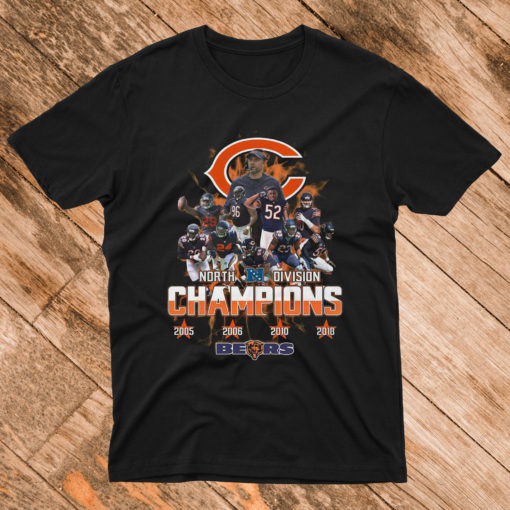 NFC North Division Champions Chicago Bears T Shirt