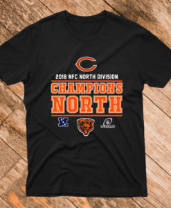 Chicago Nfc North Championss Football T Shirt