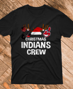 Christmas Indians Crew T Shirt