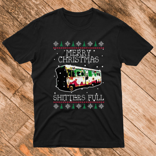 Cousin Eddie Merry Christmas Shitters Full T Shirt