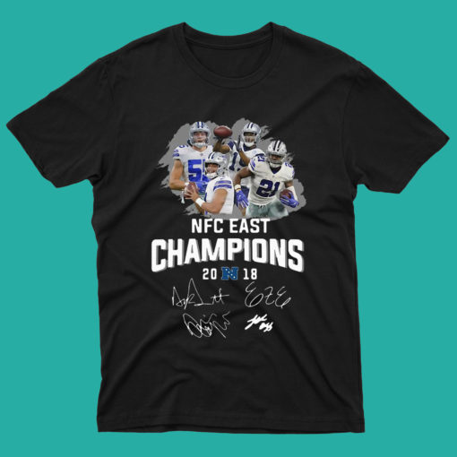 Dallas Cowboys players NFC East champions T Shirt