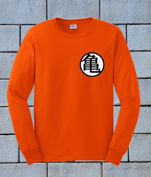 Dragon Ball Z Goku Kame Symbol Sweatshirt