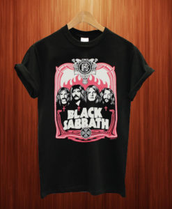 Flames Black Sabbath T Shirt