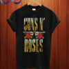 Guns N Roses Big Guns Distressed Band T Shirt