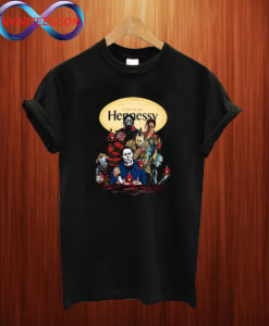 Horror Characters drink Hennessy T Shirt