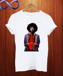 Jimi Hendrix Legend Rock 60'S Guitar T Shirt