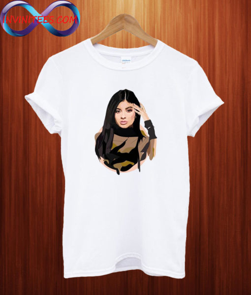 Kylie Jenner Cartoon T Shirt