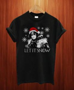 Let It Snow Jon Christmas T Shirt