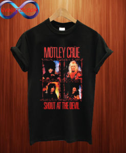 Motley Crue Shout At The Devil Wire NEW T Shirt