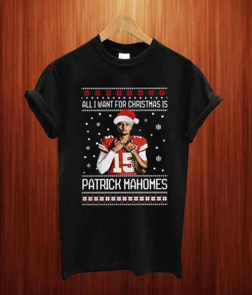 Patrick Mahomes II Ugly Christmas T Shirt