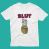 Pineapple Slut Color Draw T Shirt