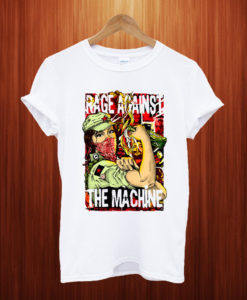 Rage Against The Machine Metallic Rock T Shirt