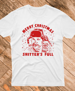 Shitters Full Funny Christmas T Shirt