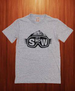 Ski Goggles Let It Snow T Shirt