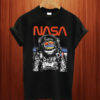 Vintage Retro NASA Astronaut Moon T Shirt