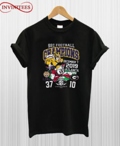 LSU Tigers 2019 SEC Football T Shirt