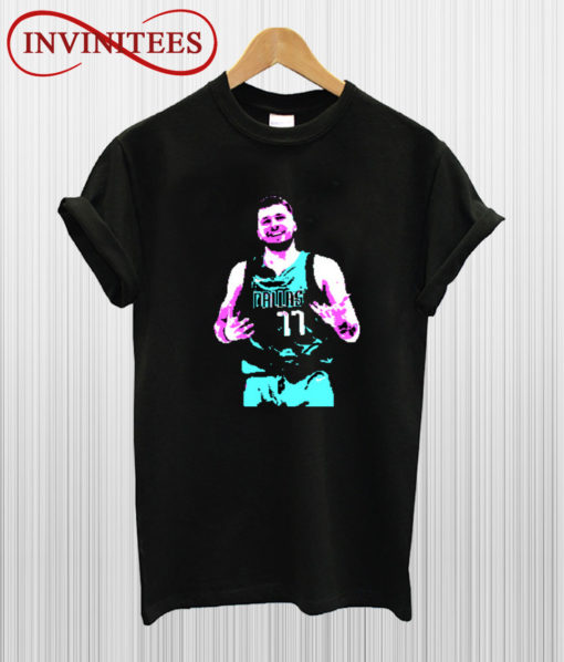 Luka Doncic Retro Gamer T Shirt