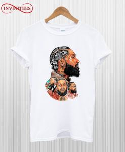 Rapper Nipsey Rest In Heaven Hip Hop T Shirt