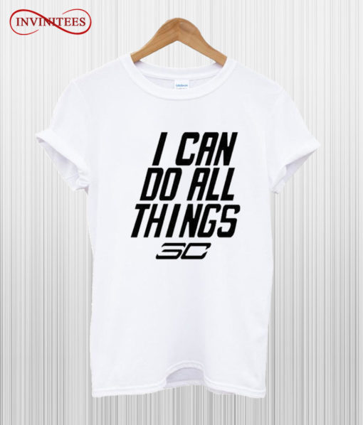 Stephen Curry I Can Do All Things T Shirt