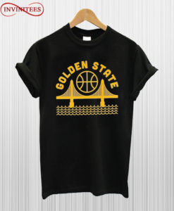 Golden State Warriors Gold T Shirt