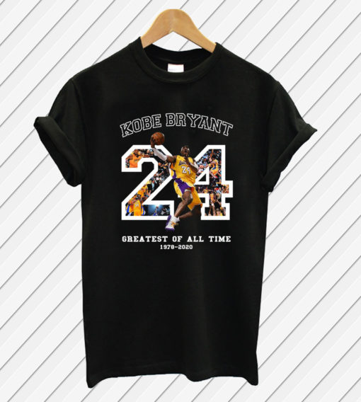 Kobe Bryant Greatest Of All Time Basketball T Shirt