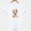 Miley Cyrus Cartoon T Shirt