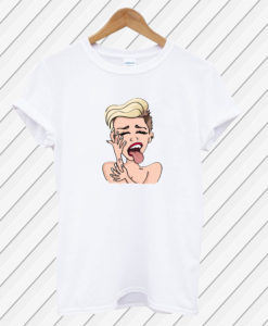 Miley Cyrus Cartoon T Shirt