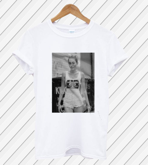 The Nipple Miley Cyrus T Shirt