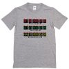 Back to the Future Panel Date T-Shirt
