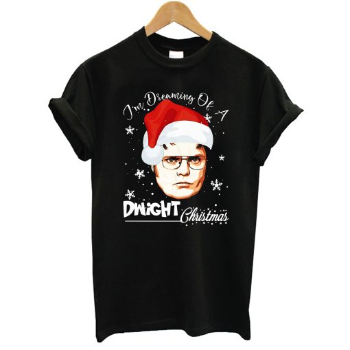 Dreaming of Dwight Christmas T-Shirt