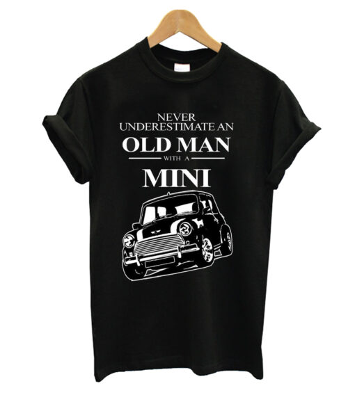 Old Man With Classic Mini T-Shirt