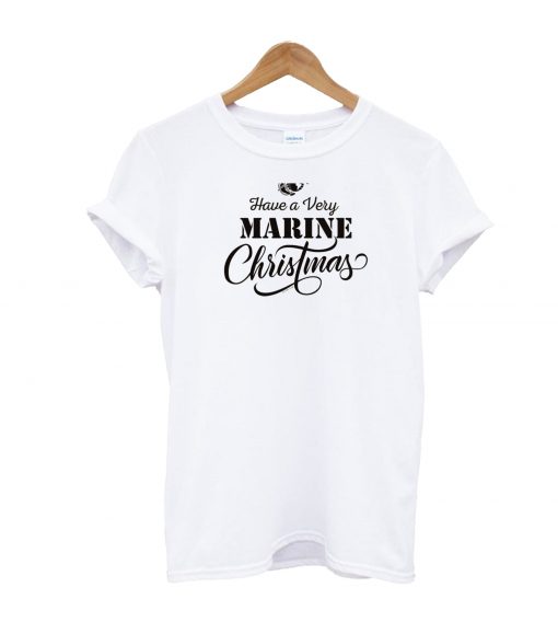 Marine Christmas T-shirt