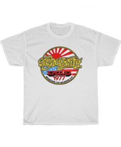 Aerosmith Boston To Budokan 1977 T-shirt thd