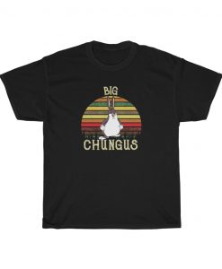 Big Chungus sunset vintage T-Shirt thd