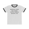 Birthplace Earth, Race Human, Politics Freedom, Ringer Shirt THD