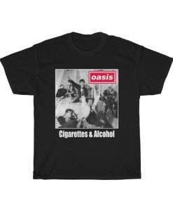 Oasis Cigarettes Alcohol T-Shirt THD