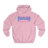 Thrasher Flame Light Pink Hoodie THD