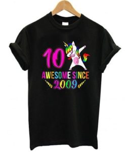 10th Birthday t shirt qn